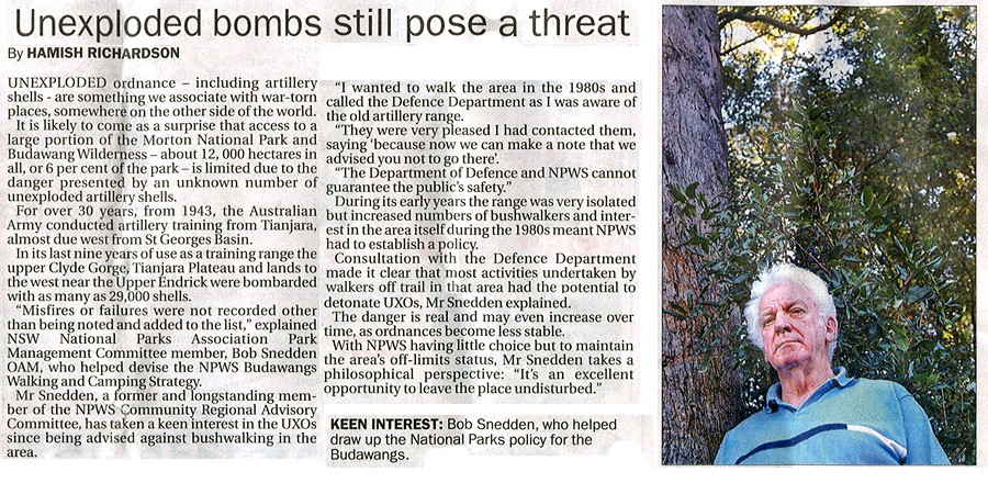 Report from South Coast Register - October 2008